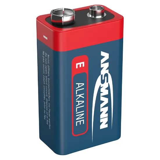 Pilha 9V Ansmann retangular