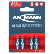 Pack de 4 pilhas Ansmann RED AAA