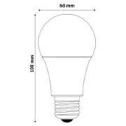Lâmpada RGB casquilho E27 9.7W