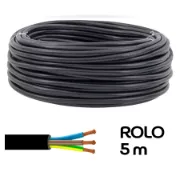 Rolo de Cabo FVV 3x1,5 preto