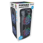 Coluna portátil Bluetooth e wireless