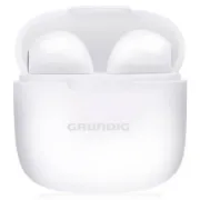 Auriculares brancos da marca GRUNDIG in ear