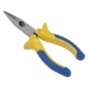 Alicate de pontas com 150mm de comprimento indicado para segurar, cortar e dobrar materiais em áreas com pouco espaço