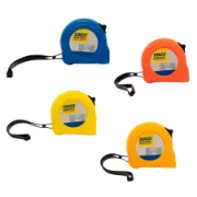 Fita métrica da marca KINZO disponível em 4 cores diferentes, com 5 metros de comprimento