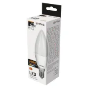 Embalamento lâmpada de led formato chama de 6,5W