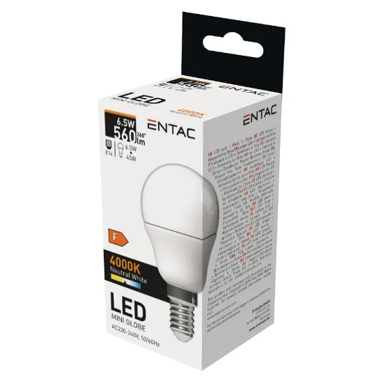 Embalamento lâmpada de led 6,5W