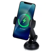 Suporte de telemóvel da marca Dunlop com carregamento sem fios