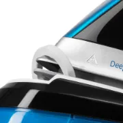 Função de bloqueio do ferro junto à caldeira para evitar que caia