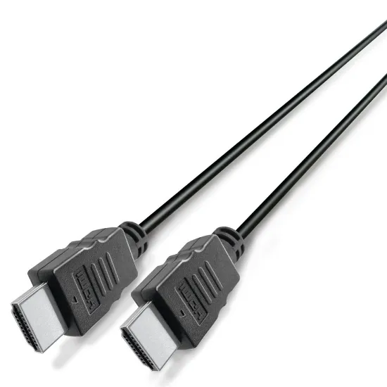 Cabo Hdmi 2.0 preto com 1 metro de comprimento da marca GRUNDIG