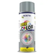 Tinta spray da marca BOSTIK RAL 7001 cinza prata