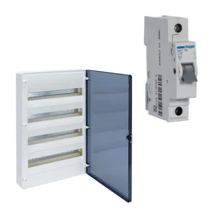 Imagem para a categoria Quadros Elétricos, Aparelhos Modulares e Acessórios