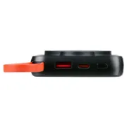 Powerbank GRUNDIG com 1 entrada USB-A, 1 entrada USB-C e botão On/Off