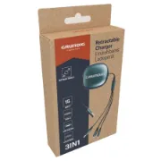 Packaging cabo 3 em 1 da marca GRUNDIG