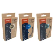 Cabo de carregamento 3 em 1 retrátil da GRUNDIG disponível em três cores