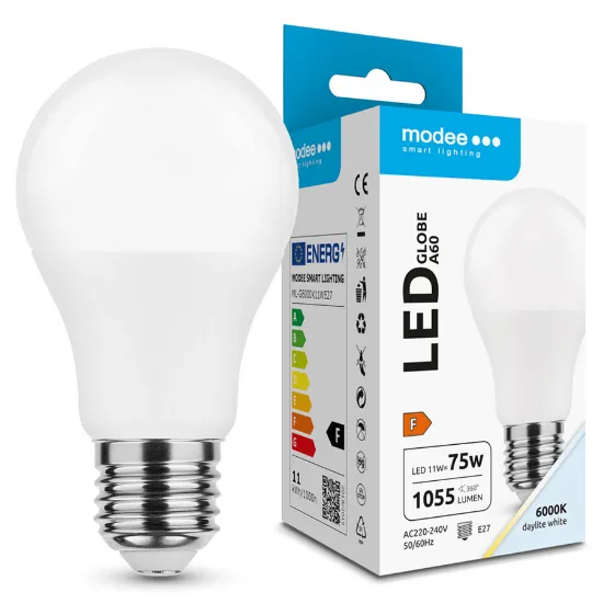Lâmpada LED Modee A60 11W E27 6000K Luz Branca Fria