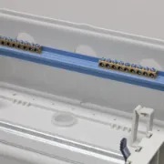 Quadro elétrico estanque equipado com barramento para ligações