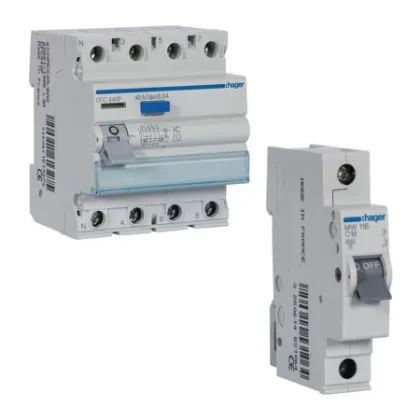 Imagem para a categoria Disjuntores e Interruptores Diferenciais