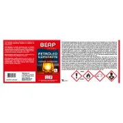 Instruções de segurança e aplicações do Petróleo Iluminante da marca BEAP com 1 litro