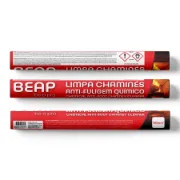 É indicada uma utilização regular para garantir que a chaminé não entope com cartuchos limpa chaminés BEAP