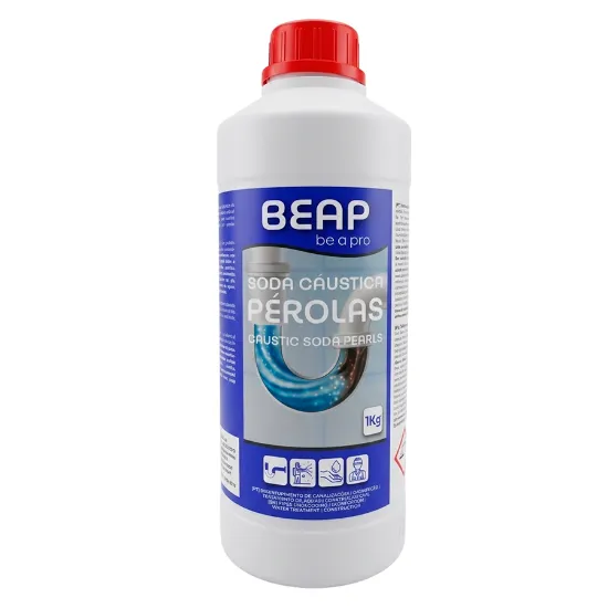 Embalagem 1kg Soda Cáustica em Pérolas BEAP