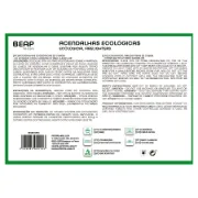 Aplicações e instruções de segurança das acendalhas ecológicas BEAP