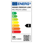Etiqueta energética classe E da armadura estanque MODEE