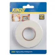 Fita dupla face KINZO com 2,3 metros de comprimento e 19mm de largura