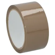 Rolo fita adesiva castanha 50m de comprimento e 48mm de largura