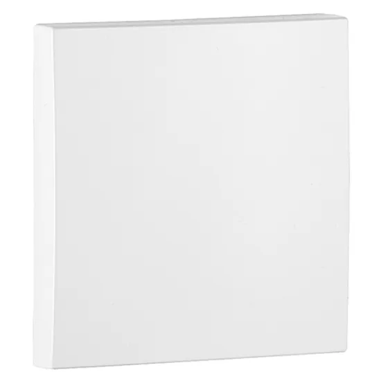 Tecla simples branca EFAPEL  referência 90601 TBR da série Logus 90 para interruptor de parede.