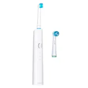 Escova de dentes elétrica com duas recargas de cabeças