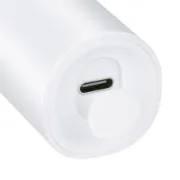 Escova de dentes recarregável via USB-C com cabo incluído