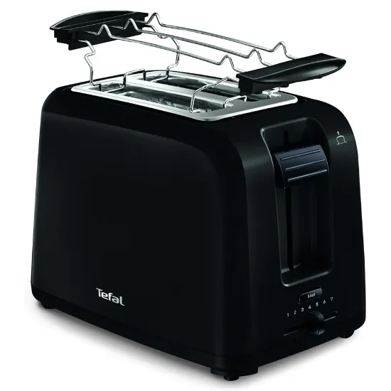 Torradeira TEFAL 800W com acessório de descongelamento de pão