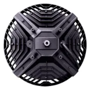 Projetor led preto industrial High Bay 150W 4000K