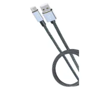 Cabo magnético de carregamento e dados GRUNDIG USB-A para USB-C de 1 metro anti emaranhamento