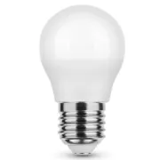Lâmpada LED esférica MODEE G45 Mini 7W E27 com luz branca fria de 6000K.