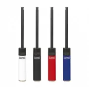 Isqueiro CLIPPER Maxi Tube disponível em vermelho, azul, branco e preto